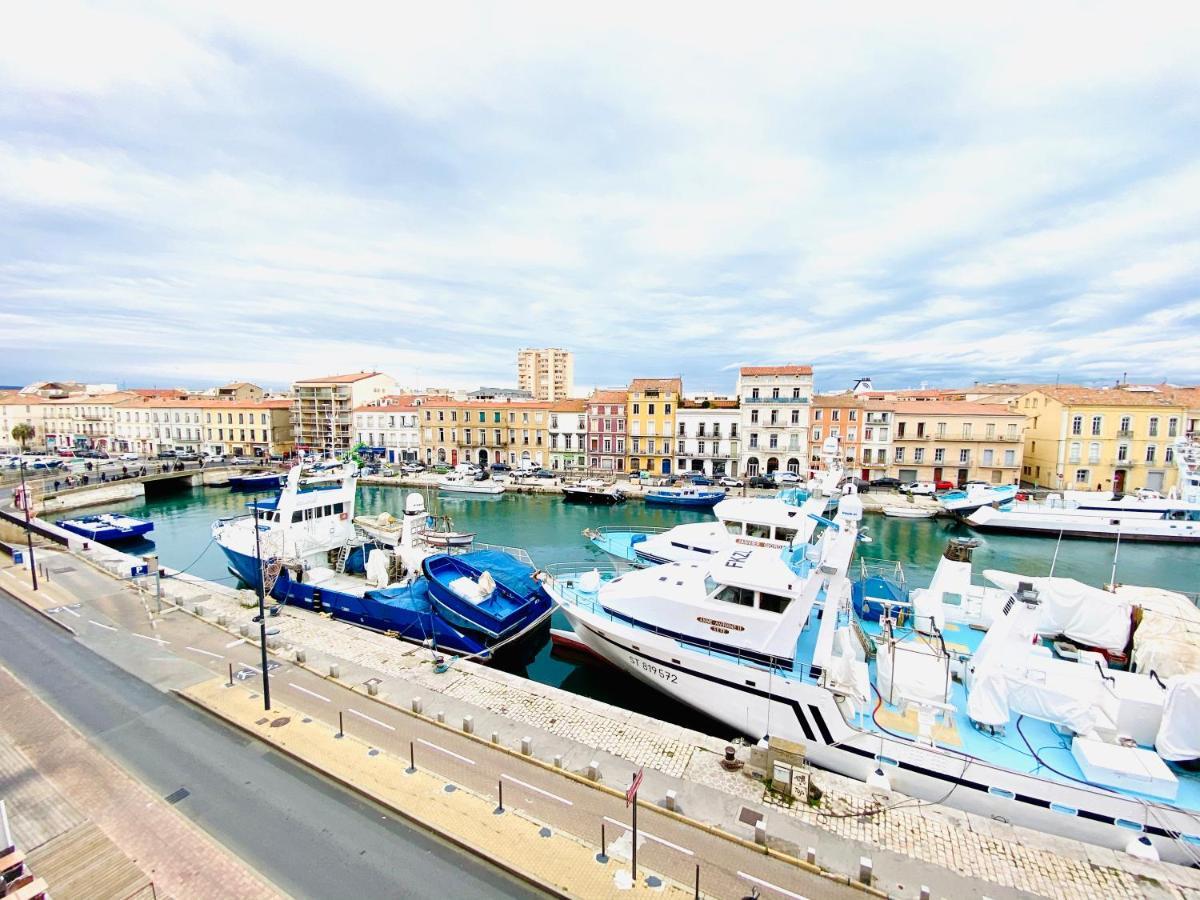 Magnifique Appart 102 M2 Au Bord De L'Eau Hyper Centre Sète Exterior foto